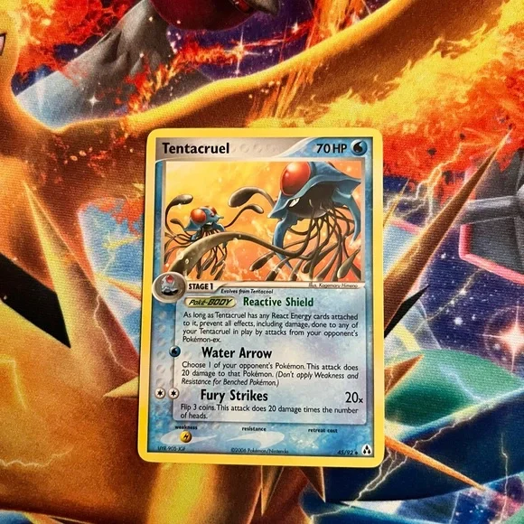 Pokemon | Other | Pokmon Tentacruel Legend Maker Card 206 | Poshmark Pokemon | Other | Pokmon Tentacruel Legend Maker Card 206 | Poshmark